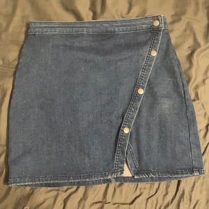 Free people Jean skirt size 12